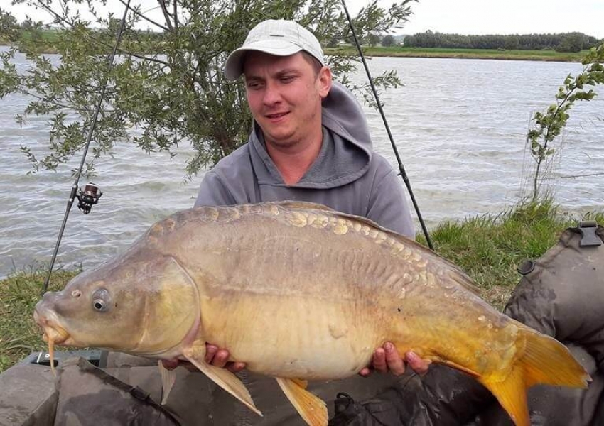Ulov ribe na umjetnom jezeru Selište Severin-ŠRD “Slavija” Severin c & r 18.6.2017.