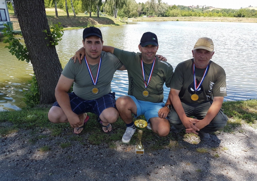 2. mjesto u 3. kolu šaranaške županijske lige u Daruvaru-carp team SRD “Česma” Bjelovar
