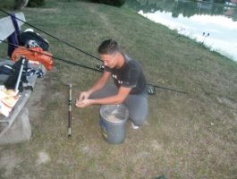Noćni ribolov na umjetnim jezerima Rovišće SRU SRD “Ribič” Rovišće održan 28.srpnja 2017.godine