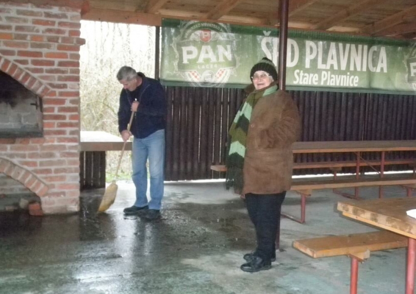 Blinkanje i druženje na jezeru Plavnica ŠRD “Plavnica Stare Plavnice 20. prosinca 2017. godine