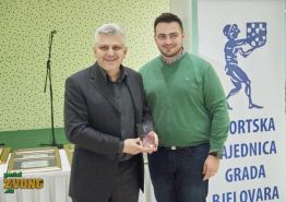 Najbolji sportaši Grada Bjelovara za 2017. godinu - Siniša Slavinić - treće mjesto seniori