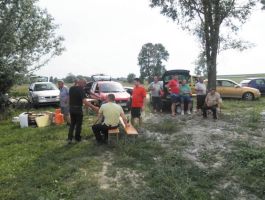 Izlov ribe i pražnjenje jezera Bedenik ŠRD “Šaran” Bedenik 12. i 13. svibnja 2018. godine