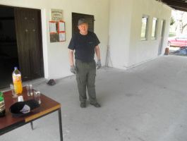 SRD “Česma” Bjelovar - košnja trave oko jezera Vujčevac 20 .travnja 2018. godine
