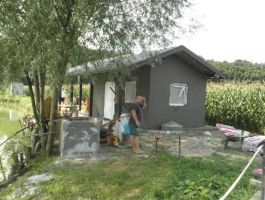 Izgradnja ribičke kućice na jezeru Grabik ŠRD “Grabik” Predavac