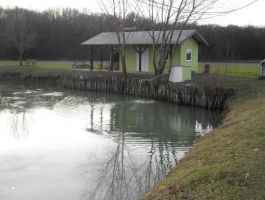 Izgradnja ribičke kućice na jezeru Grabik ŠRD “Grabik” Predavac