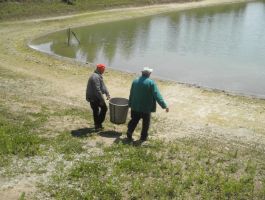 Poribljavanje jezera ZŠRDUB 8. svibnja 2019. godine
