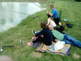 Ribolov i proslava 1. svibnja 2019. godine na jezeru Gemajda Rajić