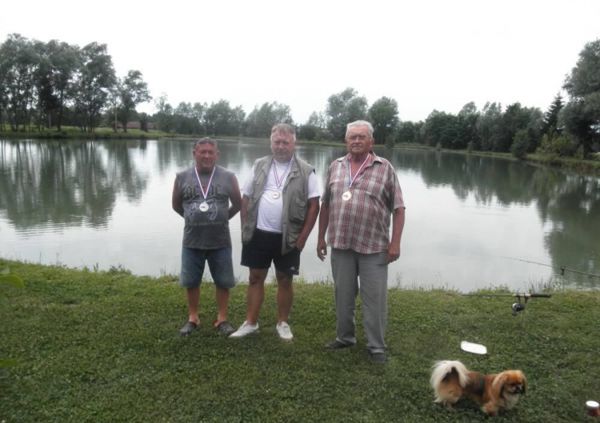 Društveno natjecanje na jezeru Lug ŠRD “Bjelovacka” Trojstveni Markovac 22. lipnja 2019. godine