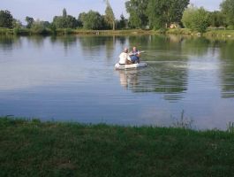 Vapnjenje jezera Ivankovac ŠRD “Štuka” Nova Rača 25. srpnja 2019. godine