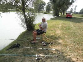 Ribolov na jezeru Ivankovac ŠRD “Štuka” Nova Rača 25. kolovoza 2019. godine