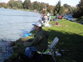 Kup-liga ZŠRDUB na jezerima Rovišće SRU SRD “Ribič” Rovišće održan 6. listopada 2019. godine