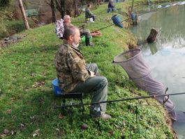 1. Feeder kup ŠRD “Bjelovacka” Trojstveni Markovac održan na jezeru Lug 17. studenoga 2019. godine