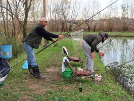 1. Feeder kup ŠRD “Bjelovacka” Trojstveni Markovac održan na jezeru Lug 17. studenoga 2019. godine