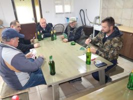 Druženje na jezeru Ivankovac ŠRD “Štuka” Nova Rača 10. studenoga 2019. godine