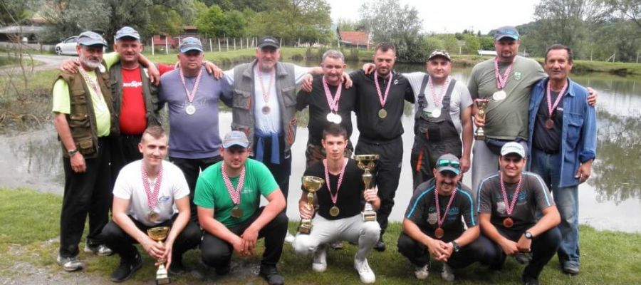 Natjecanje Kup ŠRUOŠ “Gradina” i Kup-liga ZŠRDUB na jezerima Gradina 19. svibnja 2019. godine