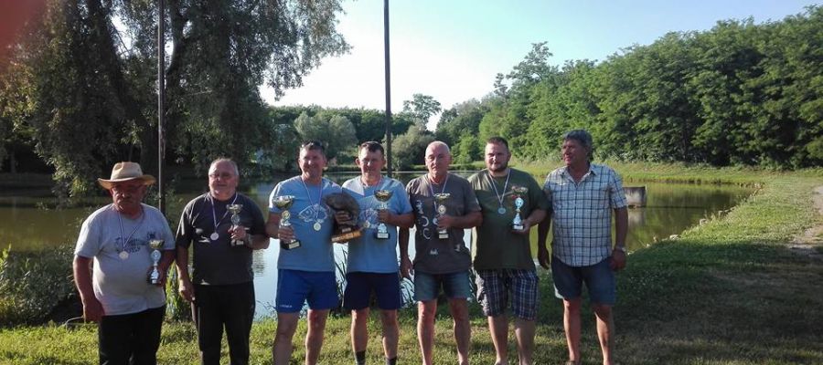 Društveno natjecanje na jezerima Vujčevac-24 sata Tomaša-SRD “Česma” Bjelovar održano 15.linja 2017.