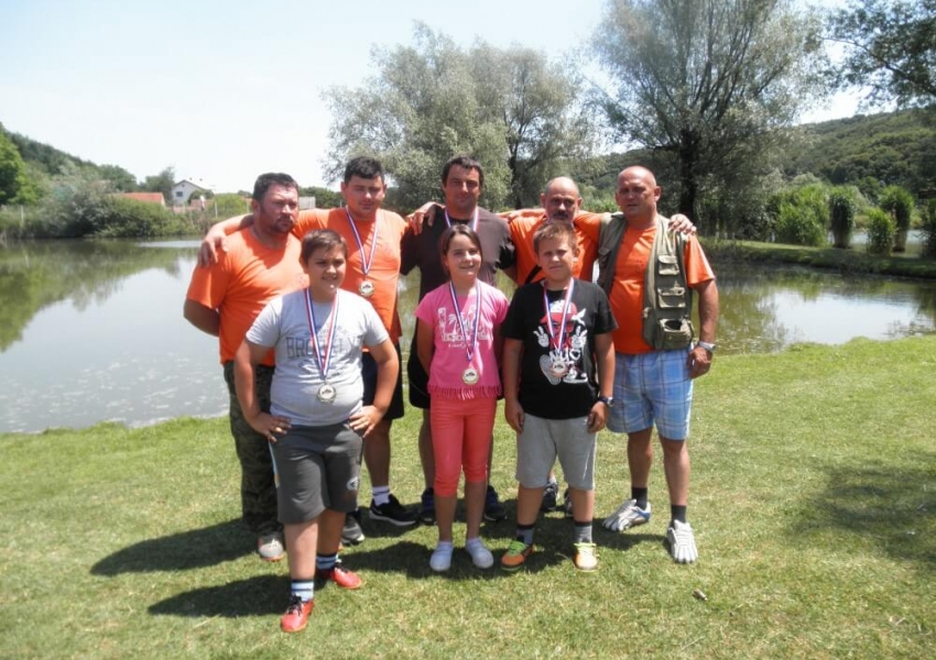 Društveno natjecanje na umjetnim jezerima Gradina ŠRUOŠ “Gradina” Šandrovac održano 15.lipnja 2017.