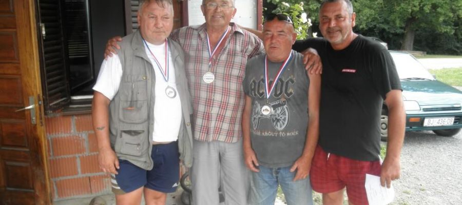 Društveno pojedinačno natjecanje na jezeru Lug ŠRD “Bjelovacka” T. Markovac 22. lipnja 2019. godine