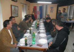 Druženje SRU SRD “Ribič” Rovišće s donatorima koji potpomažu rad udruge, 14. prosinca 2018. godine